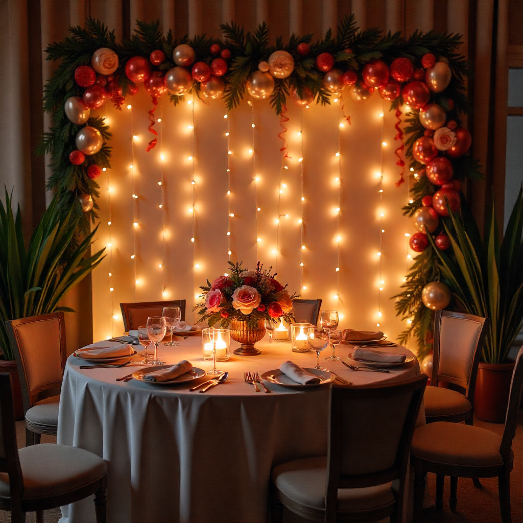 Gholphik - Fotozone med rekvisitter og baggrund